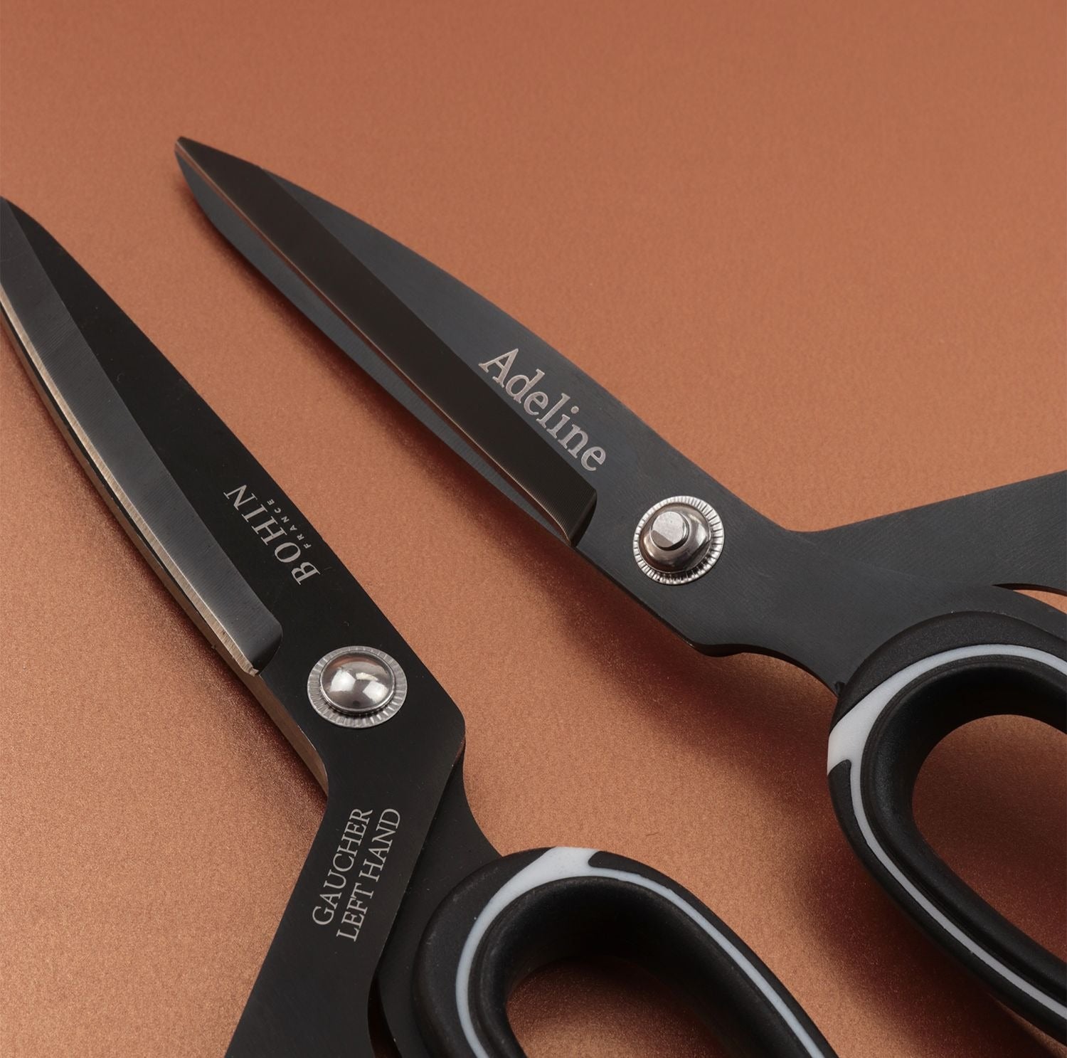 Bohin Coupe ciseaux gauchers personnalisés 23 cm acier