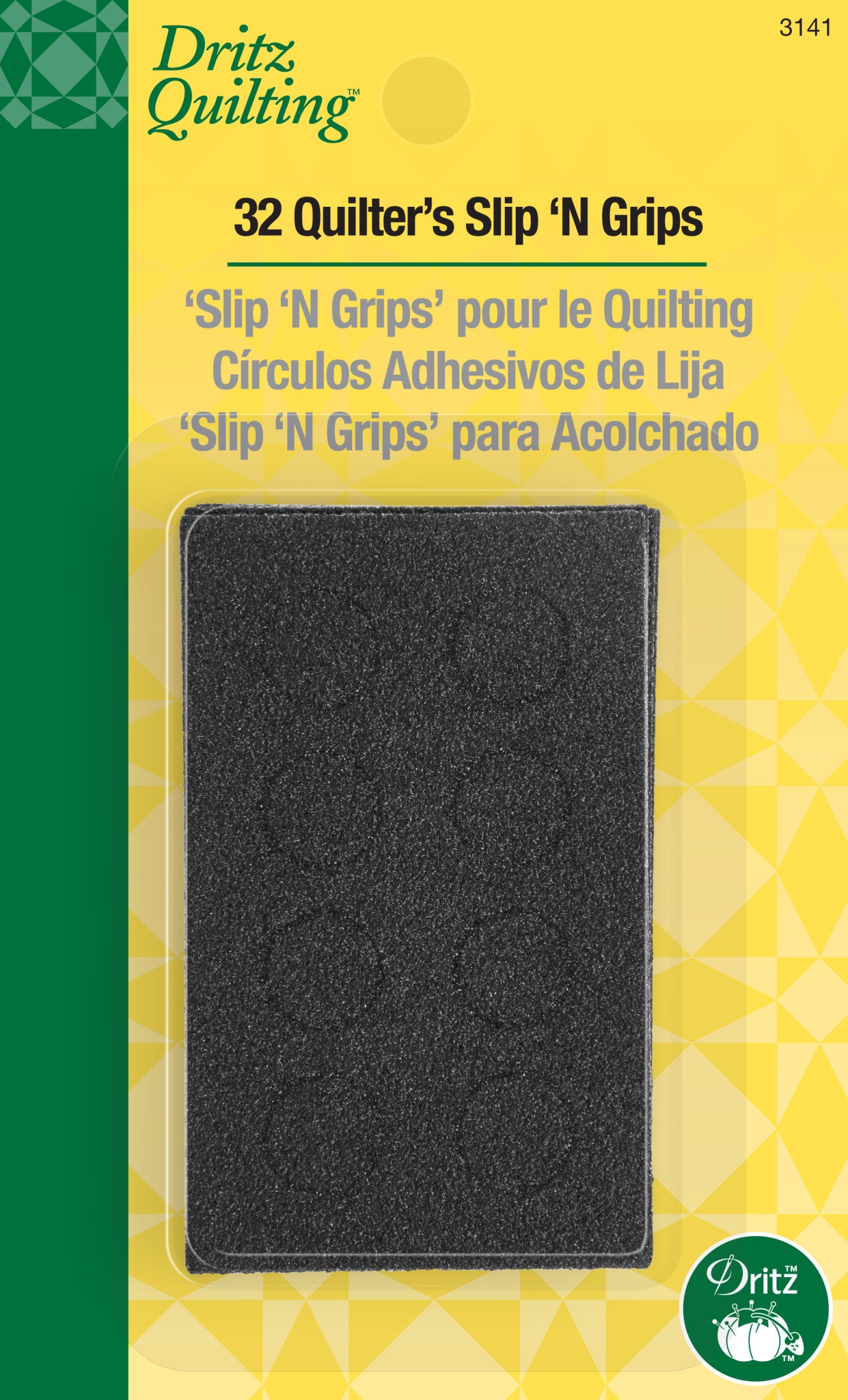Dritz Quilting Slip N Grips règle patchwork 32 pcs