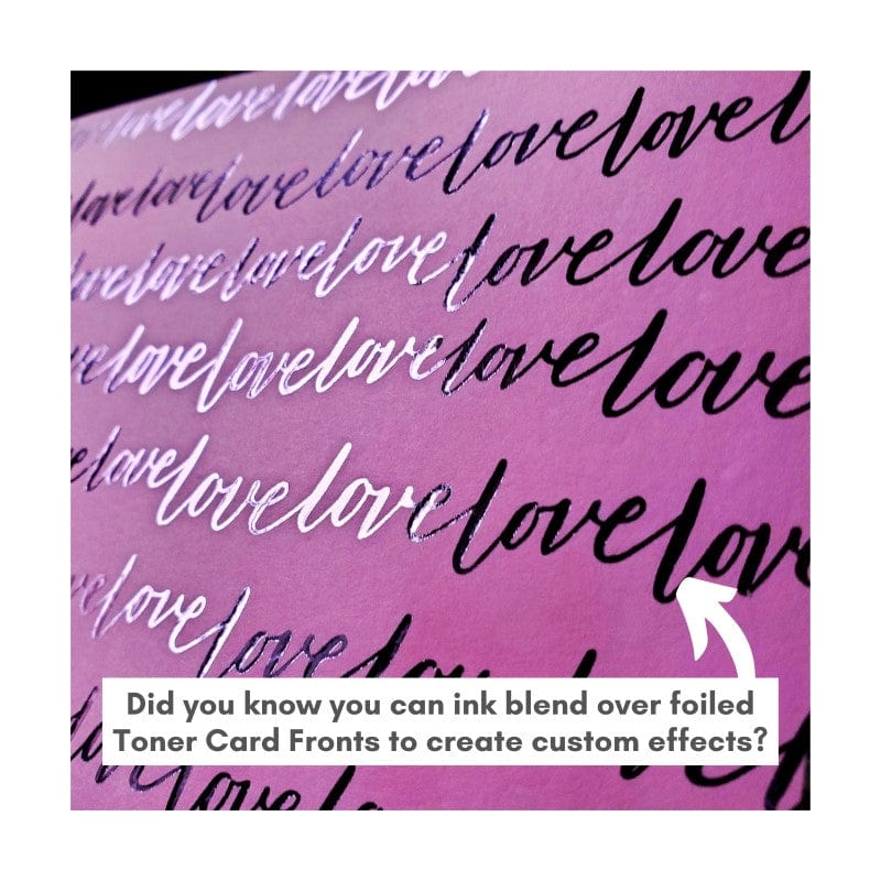 HeatnBond Deco Foil carte toner Smitten 8 feuilles