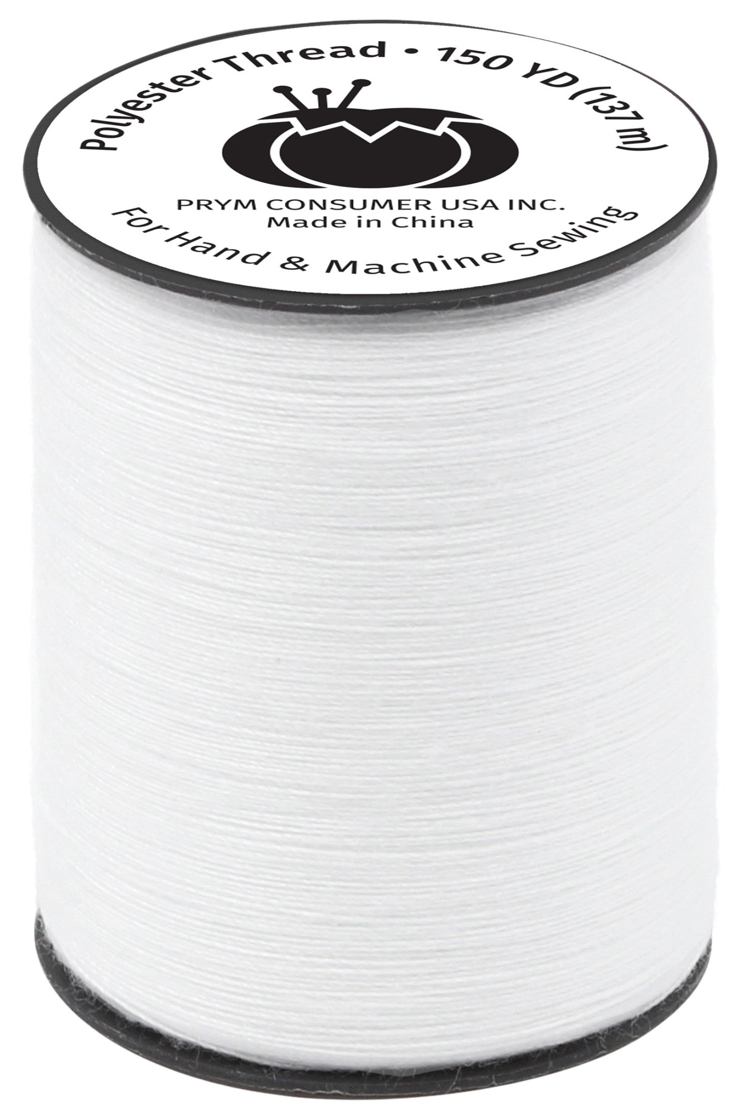 Dritz Thread fil polyester 150 yd blanc couture