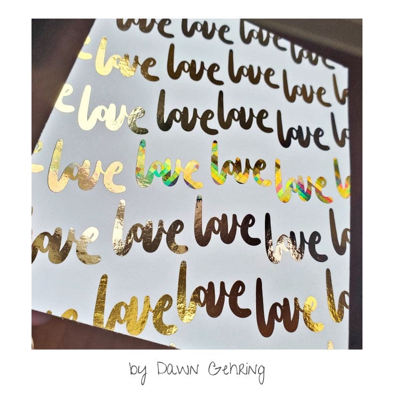Deco Foil Harmony Shades of Gold 20 feuilles