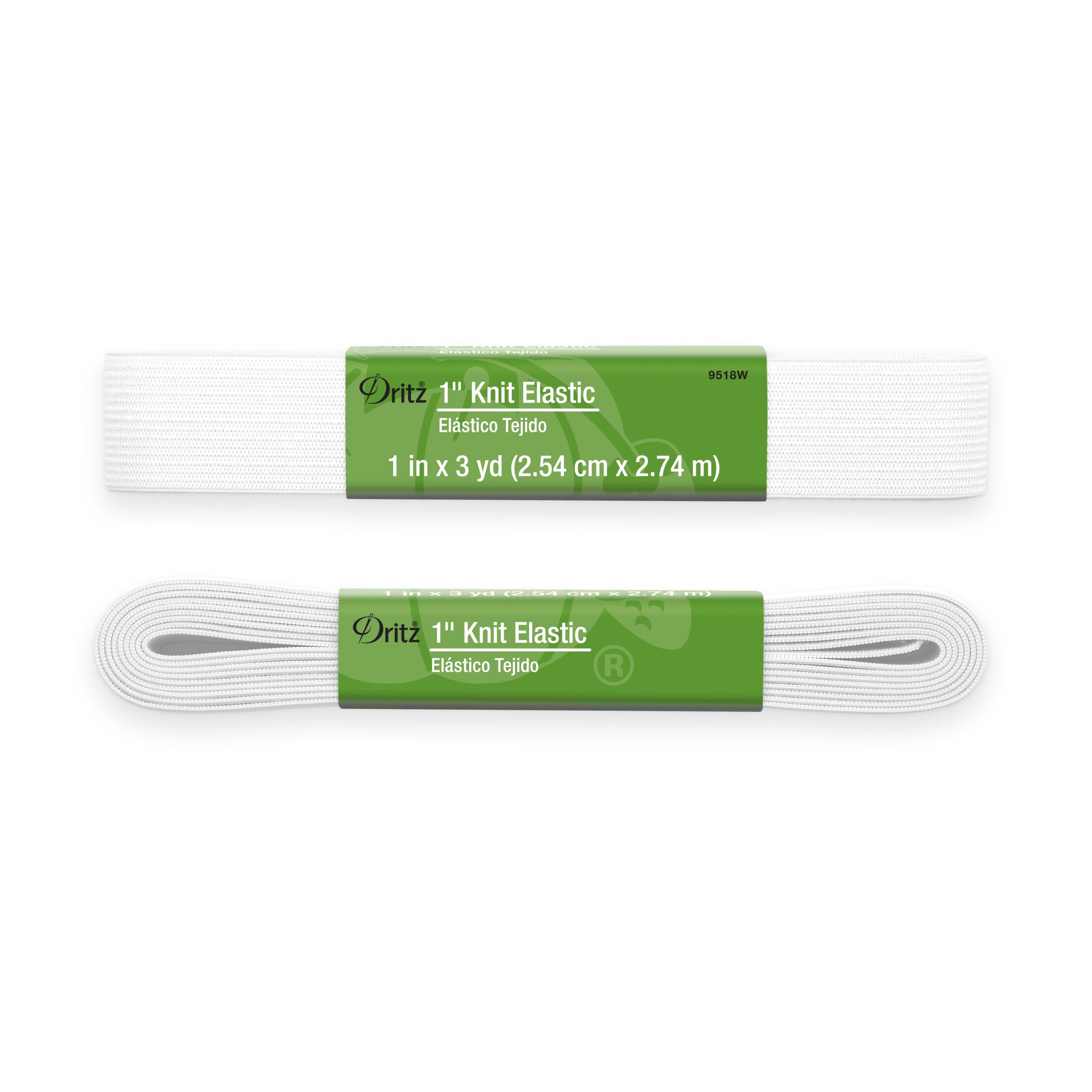 Dritz Elastics élastique tricot blanc 25 mm 1,14 m