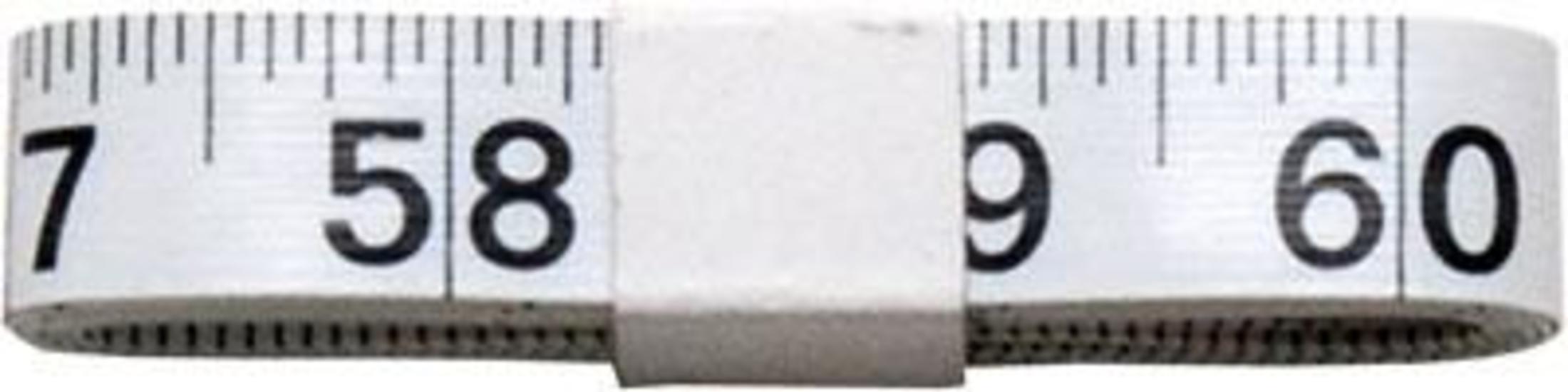 Dritz 834-16 mètre ruban couture 150 cm blanc vinyle