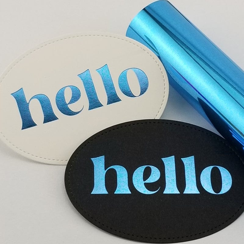 HeatnBond Deco Foil Hot Rouleau foil à chaud bleu piscine