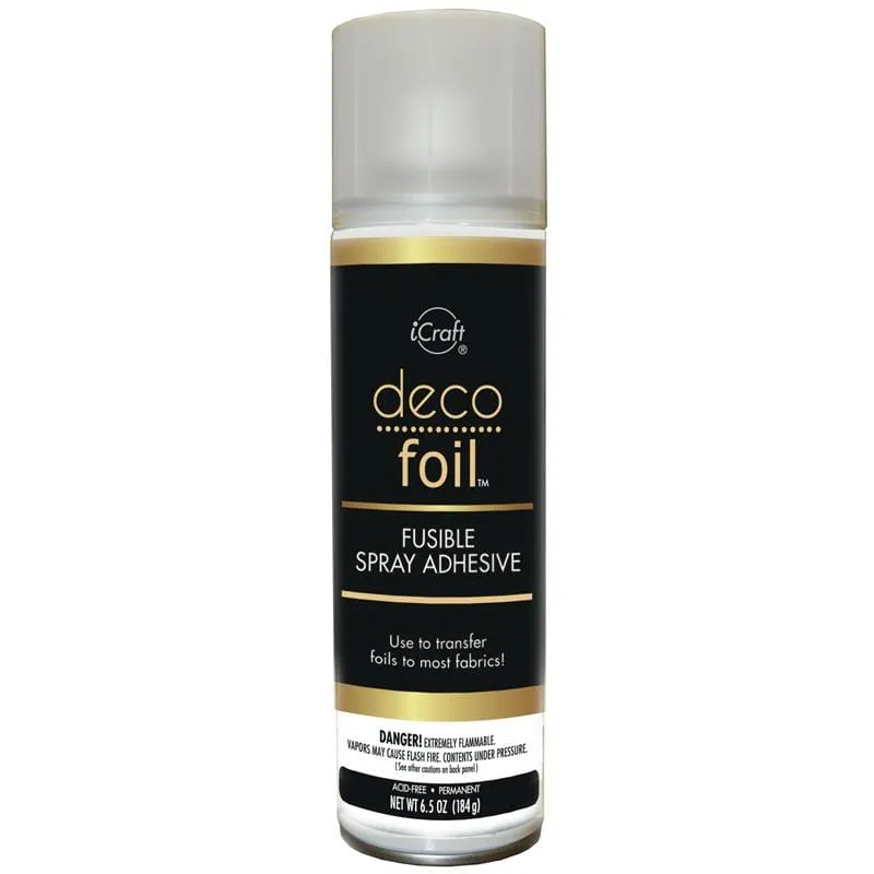 Deco Foil Transfert spray adhésif thermocollant tissu 184g