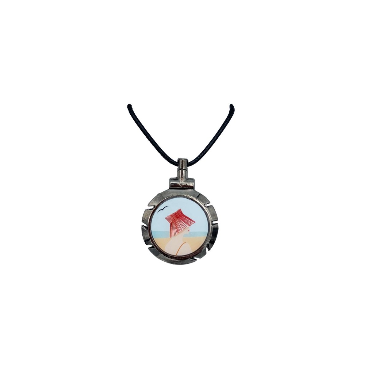 Bohin bijou coupe-fils pendentif Paon sans ciseaux 75 cm