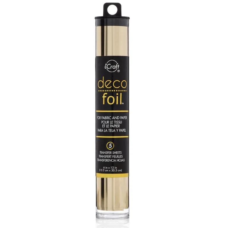 HeatnBond Deco Foil feuilles transfert Champagne x5