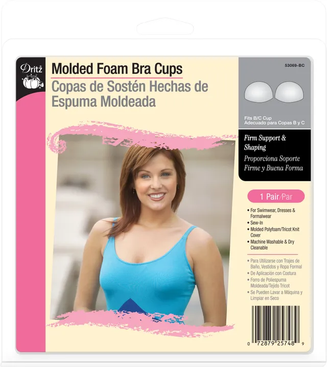 Dritz Clothing Coques Soutien-Gorge Blanc B/C x2