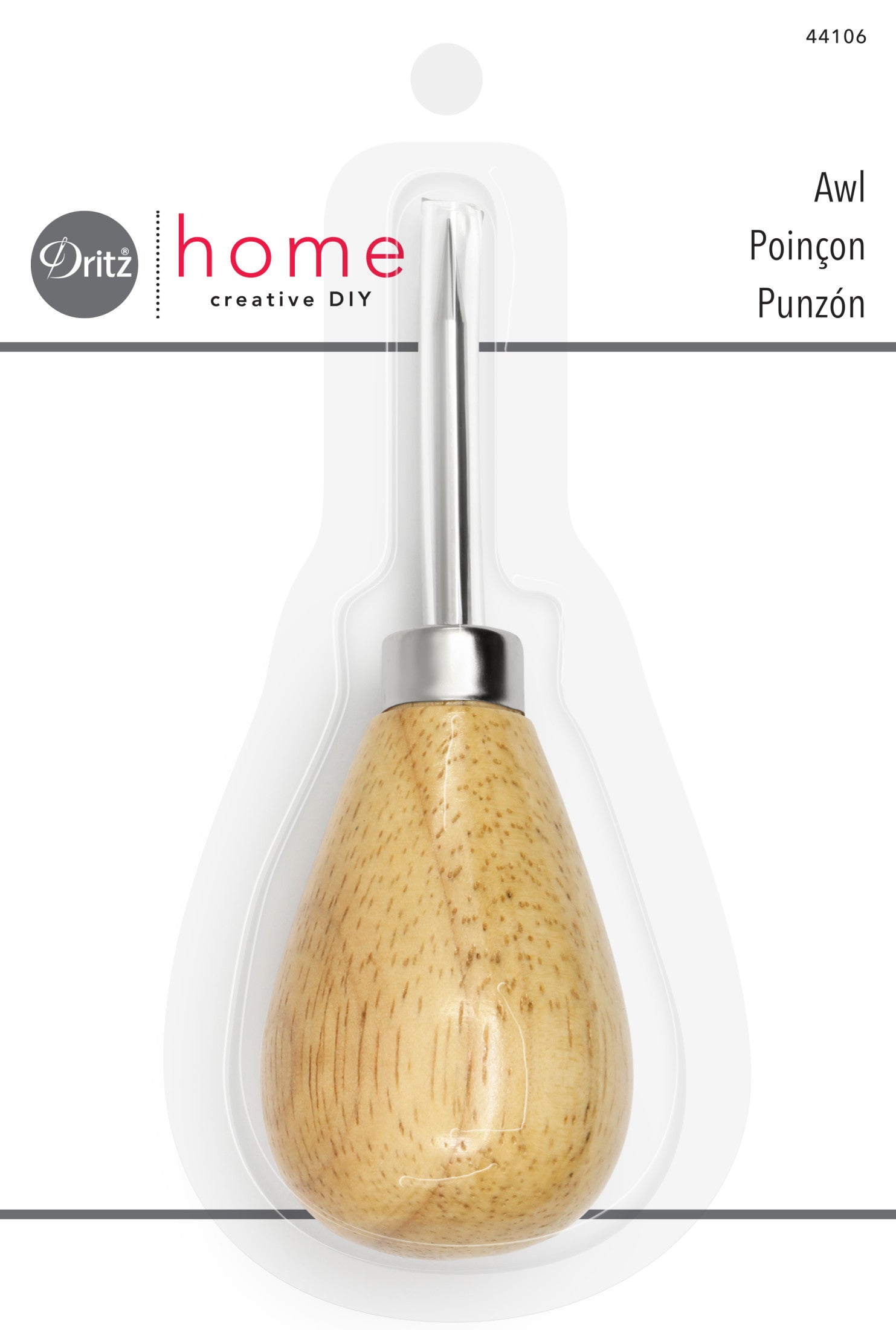 Dritz Seam Rippers 44106 poinçon manche bois cuir tissu