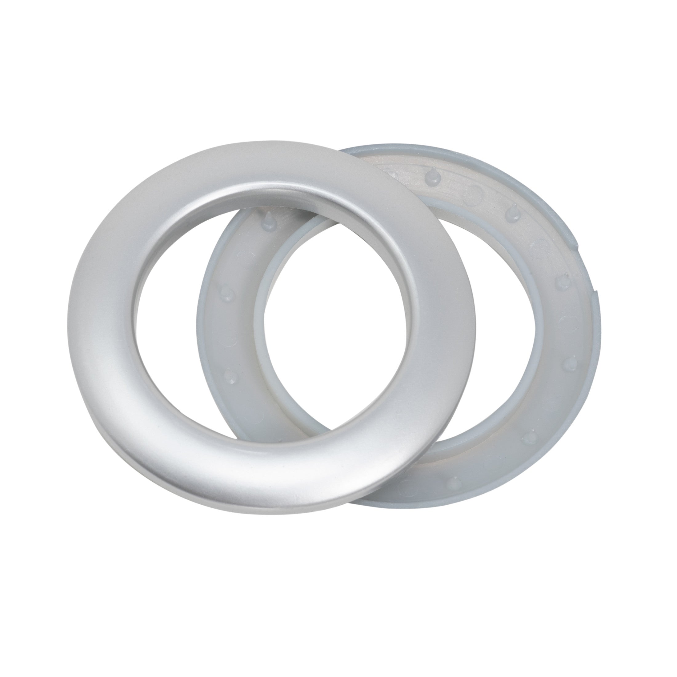 Dritz 1-9/16 œillets rideaux plastique étain x8