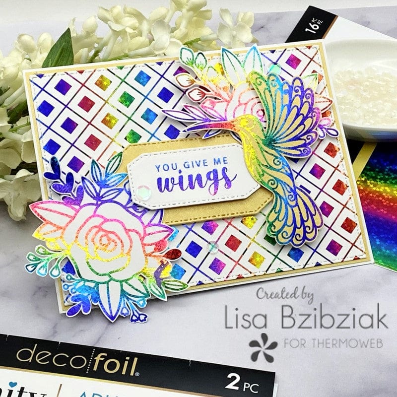 Deco Foil Toner Card Fronts Off The Grid cartes A2 8 feuilles