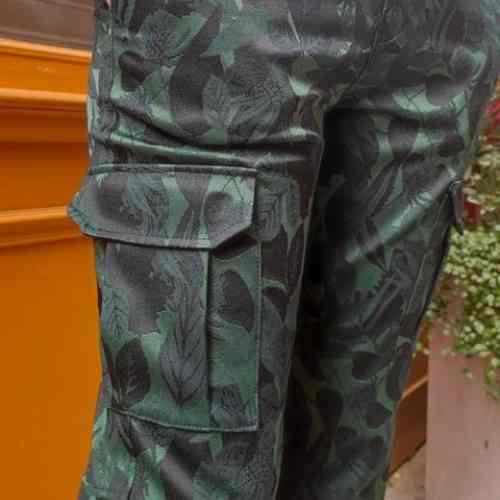 Kitac Kit Couture Facile Pantalon Cargo Telmon Femme Twill