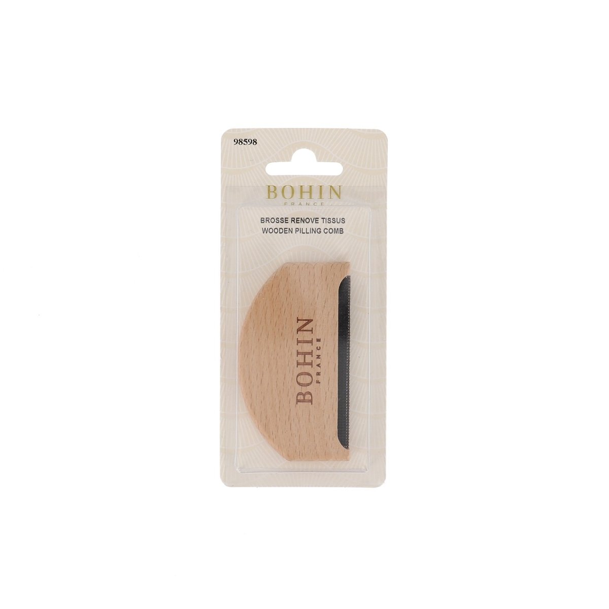 Bohin Tricot & Crochet Brosse rénove laine imitation corne