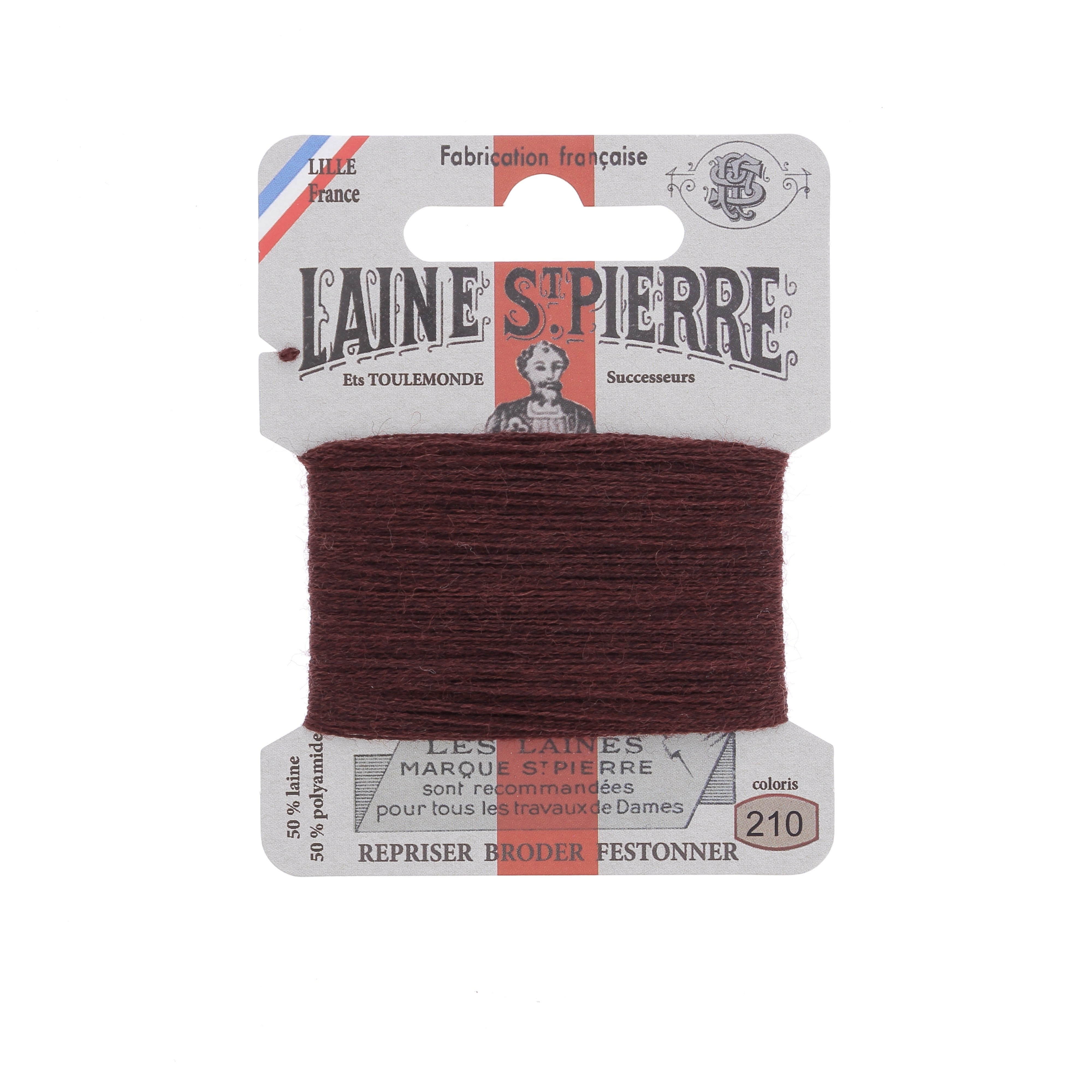 Bohin Fils Fil à broder Laine St Pierre beige normal 310