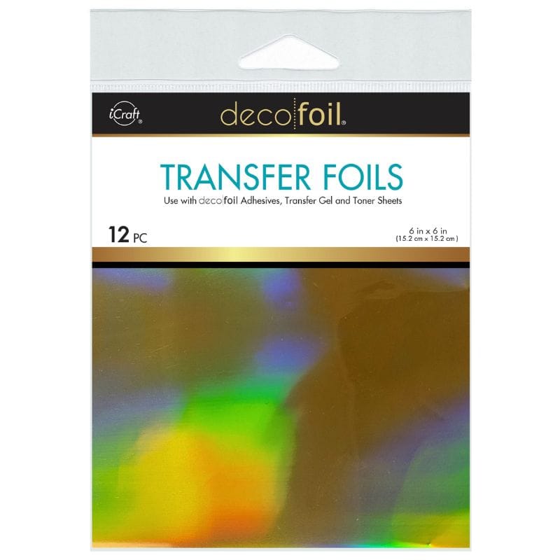 HeatnBond Deco Foil feuille transfert Royal Carriage 15x15 cm 12 feuilles