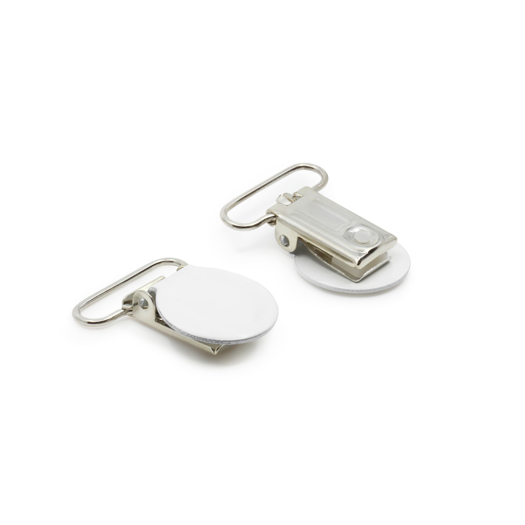 Dritz Clothing Care clips bretelles 25 mm blanc lot 2