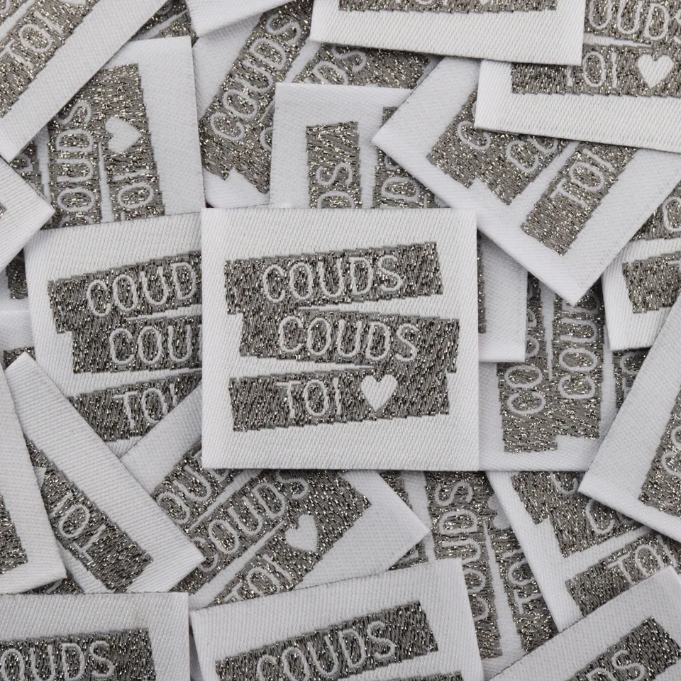 Bohin Étiquettes à coudre étiquette Couds couds toi 3,5 cm