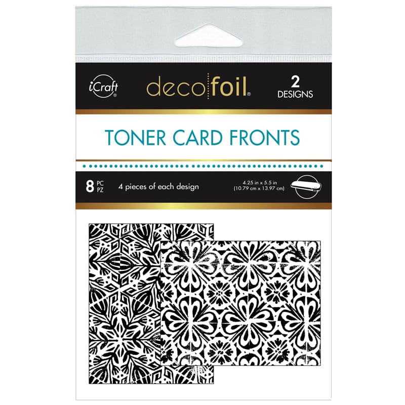 HeatnBond Deco Foil Toner carte A2 Artsy Prints 8 feuilles