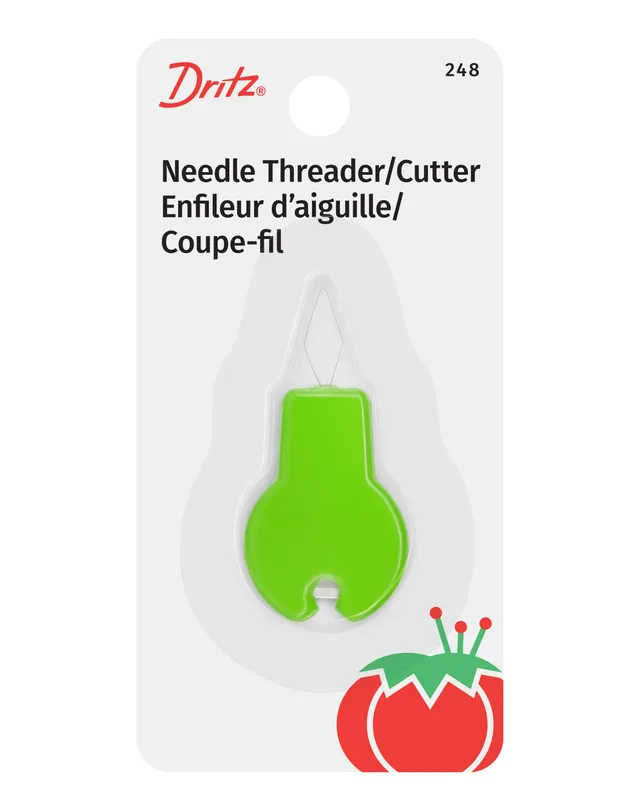 Dritz 248 enfile-aiguille et coupe-fil 2 en 1 main machine