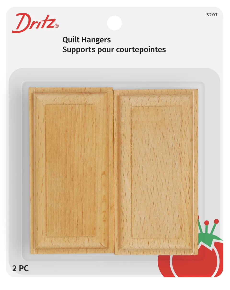 Dritz 3207 Clips Quilt Bois Porte-Quilt x2