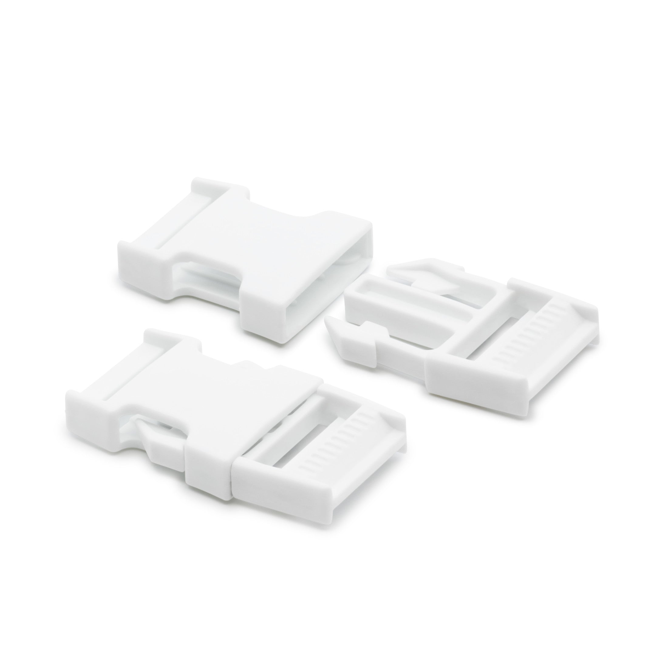 Dritz boucle parachute 25 mm blanc 1 pce sangle