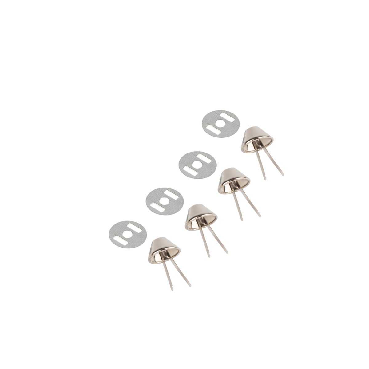 Bohin Accessoires sac Pieds sac doré métal 15 mm lot 4