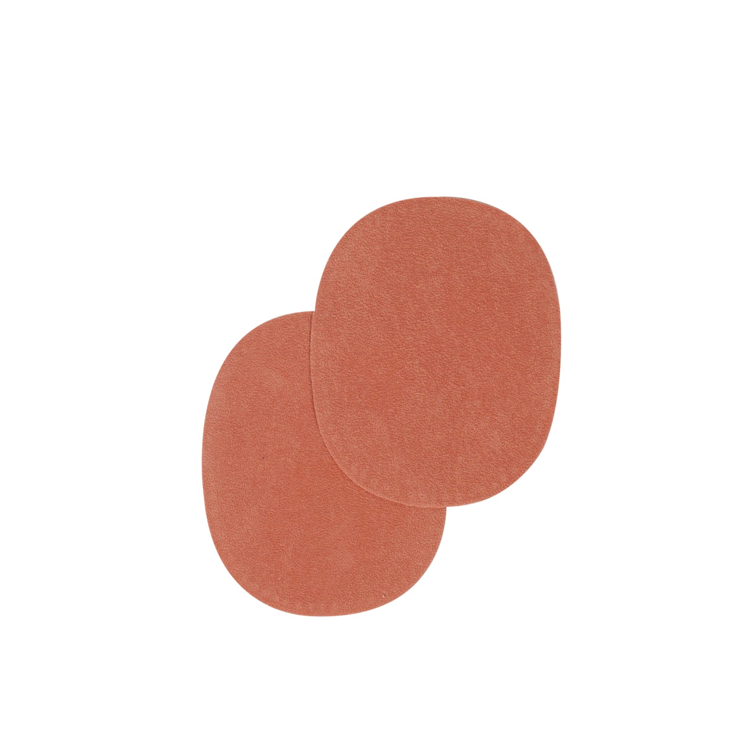 Bohin Renforts coudes genoux suédine 13x10 cm rose saumon