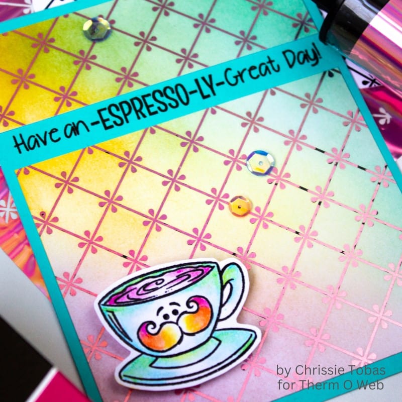 Deco Foil Toner Card Fronts Off The Grid cartes A2 8 feuilles
