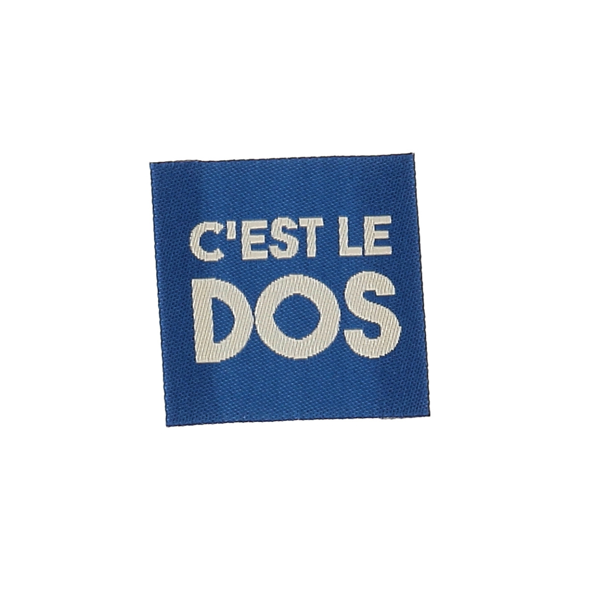 Bohin Étiquettes à coudre C'est le dos étiquette 3,5 cm tissée