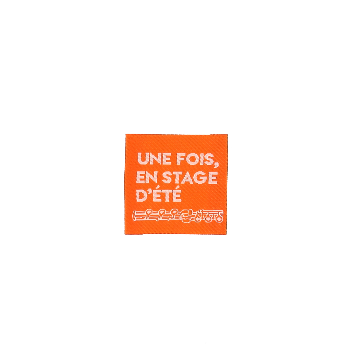 Bohin Étiquettes étiquette tissée Une fois stage d'été 3,5 cm