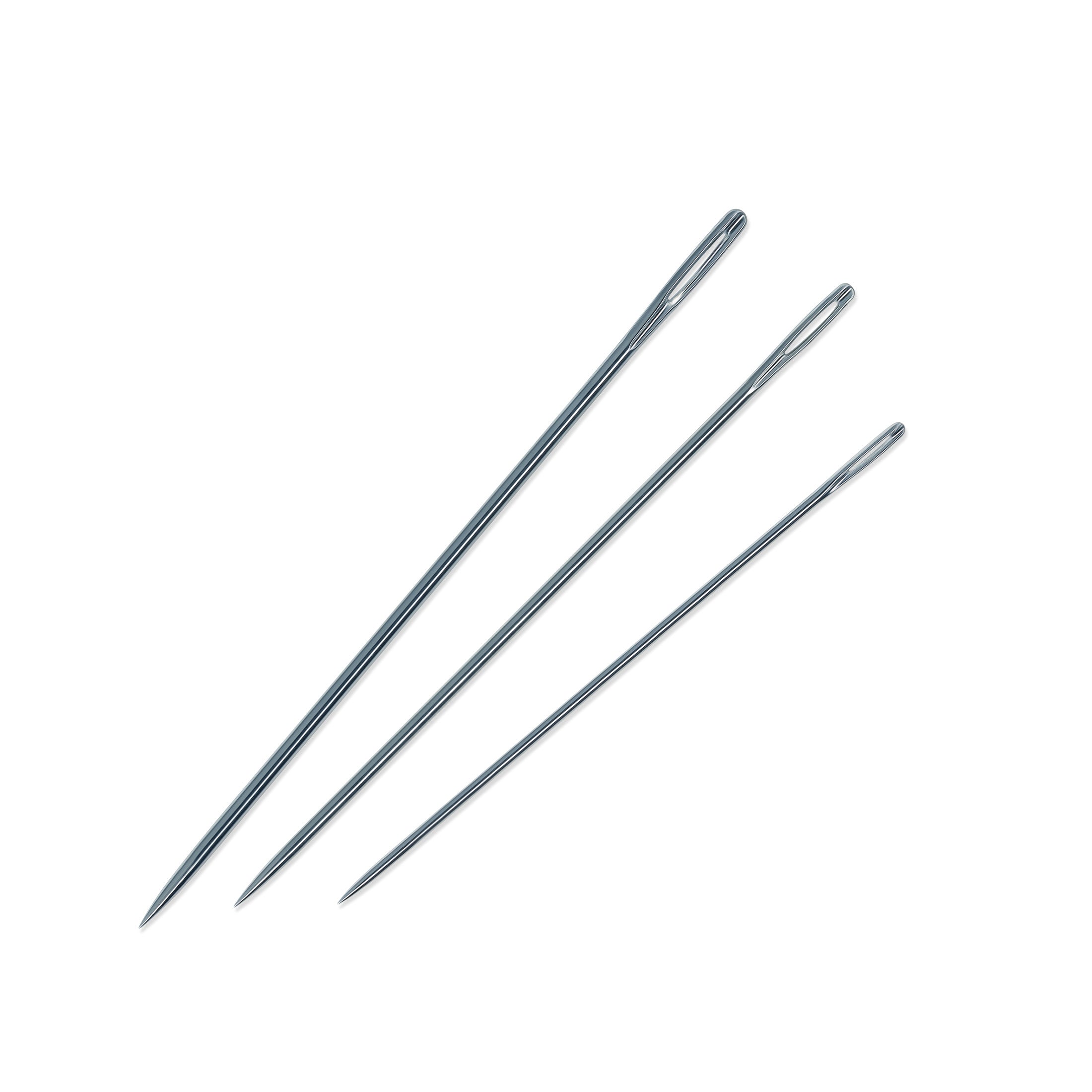 Dritz Aiguilles à Main Assorties Acier Nickelé 50 Pièces