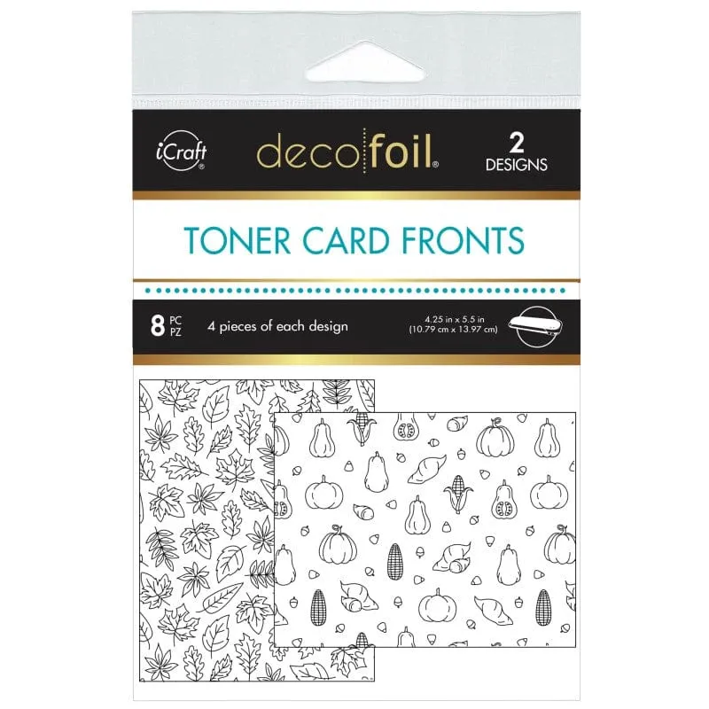 HeatnBond Deco Foil Harvest carte à foil A2 8 feuilles