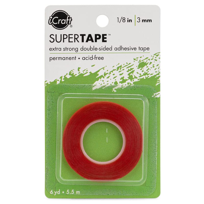 iCraft SuperTape ruban adhésif 3 mm x 5,5 m double face