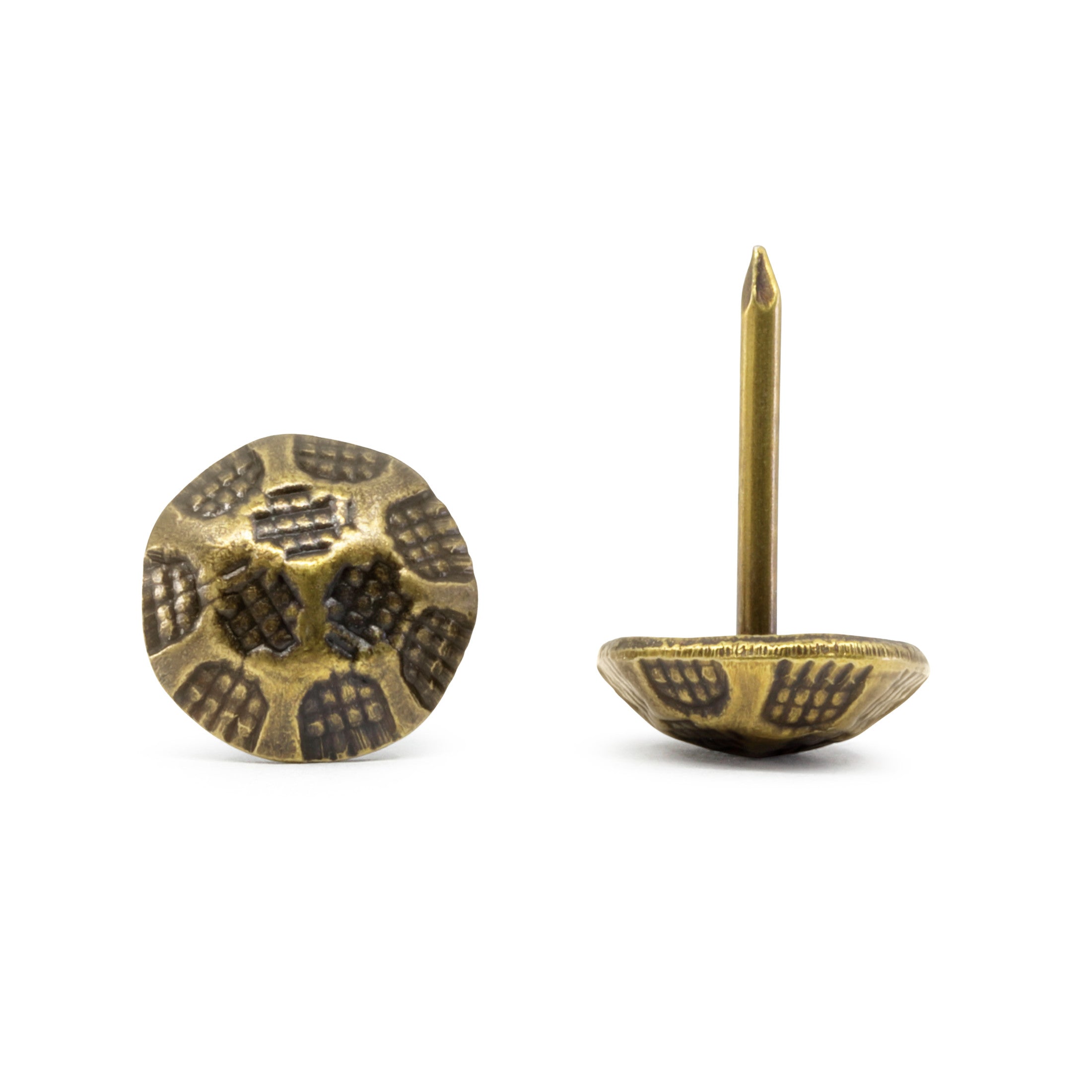 Dritz Nails Clous Tapissier Laiton 11 mm lot 24 texturé