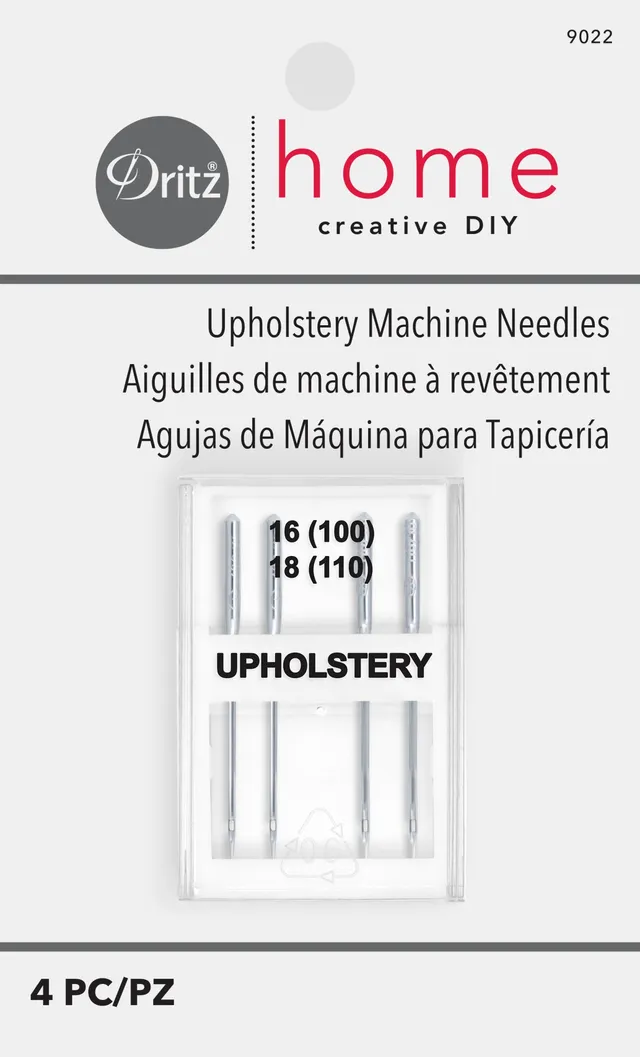 Dritz Home aiguilles machine tapisserie taille 16 et 18 4 pc
