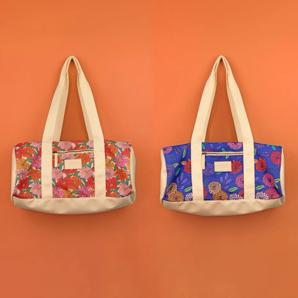 Bohin Blossom sac 3-en-1 couture bleu 45 cm polyester