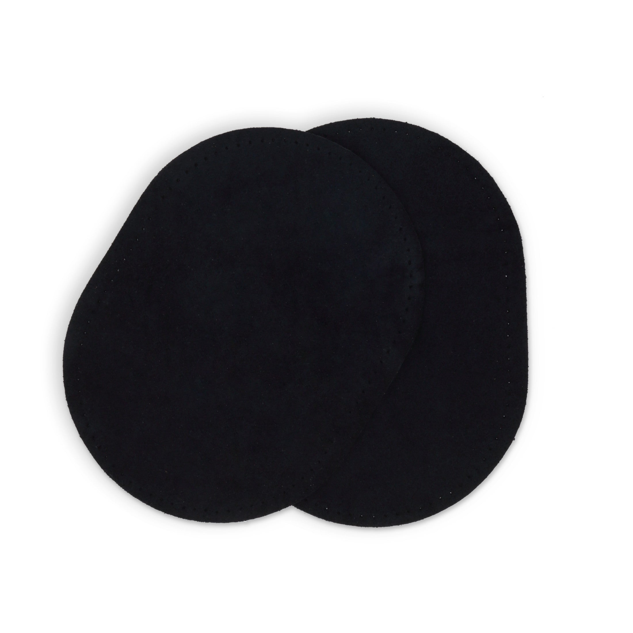 Dritz coudières suède noires x2 12x16,5 cm