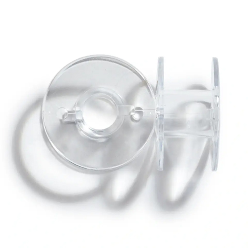 Kitac Canettes machine à coudre 20,5 mm plastique transparent