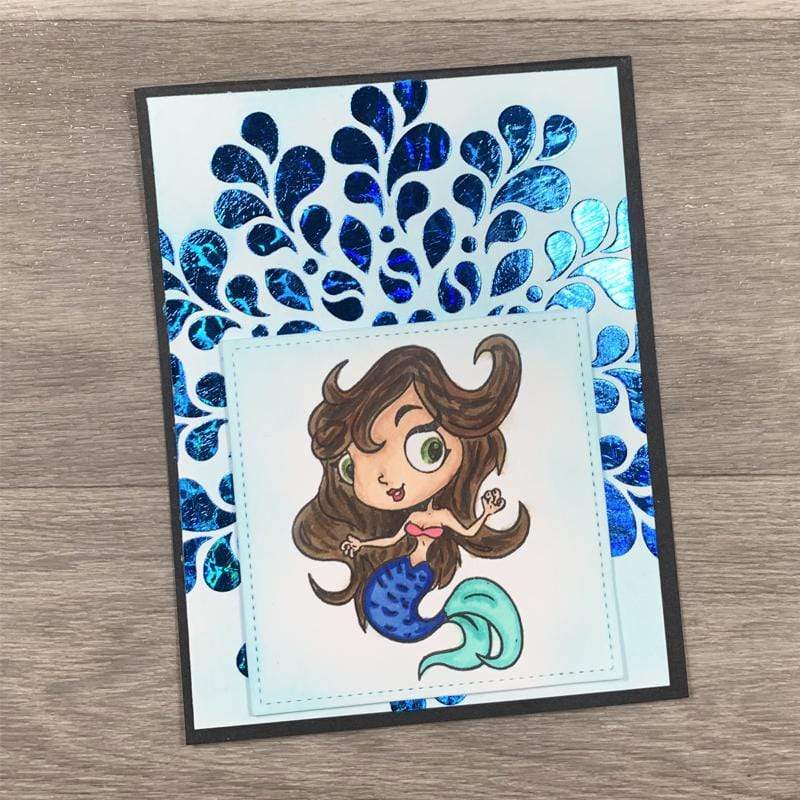 HeatnBond Brutus Monroe Foil transfert Blue Waves 16 feuilles