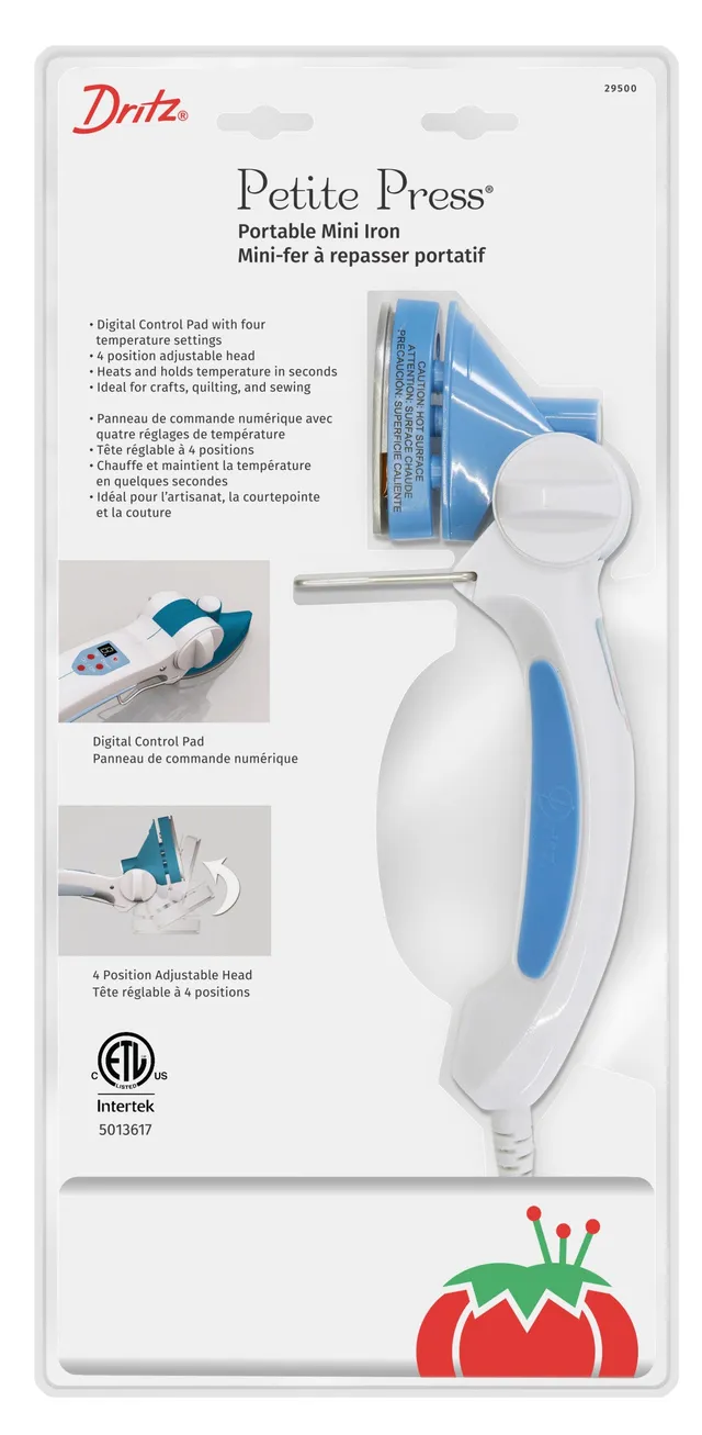 Dritz Petite Press mini fer à repasser couture voyage