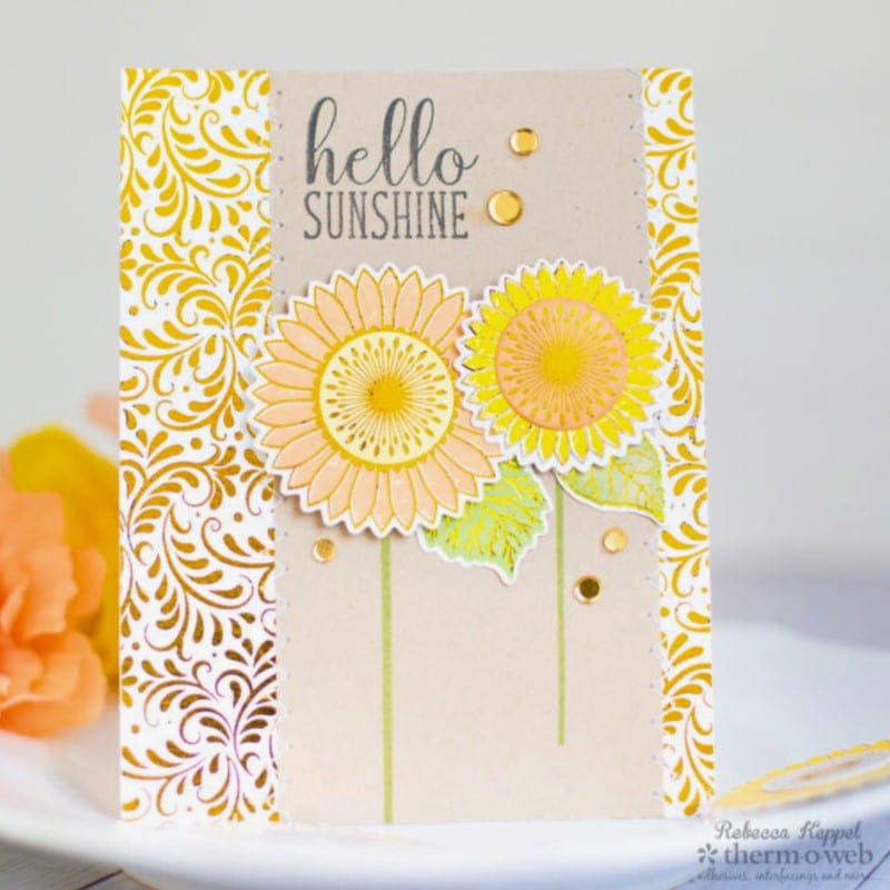 Gina K. Designs Foil-Mates papier à foiler Bountiful Flourish 10 feuilles