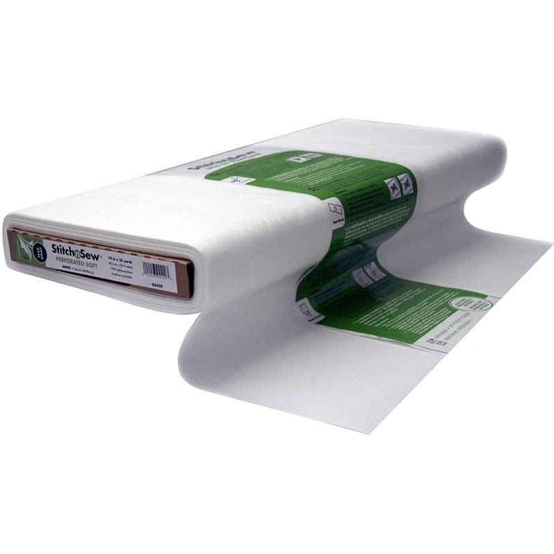 HeatnBond StitchnSew stabilisateur déchirable blanc 19" 2 yards