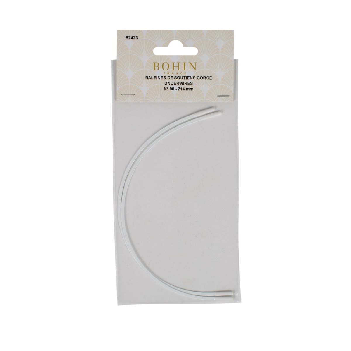 Bohin Accessoires de lingerie Baleines de soutien gorge N°90 acier