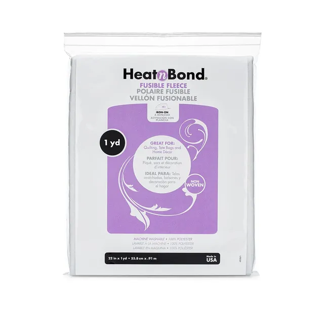 HeatnBond Fleece entoilage thermocollant blanc 56 cm x 91 cm