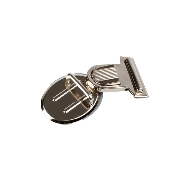 Bohin petit fermoir cartable métal argent 14 mm
