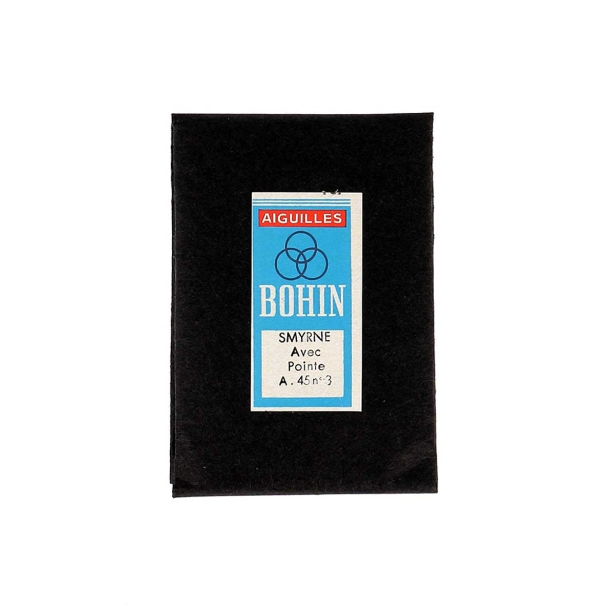 Bohin Aiguilles Smyrne Pointe N°3 25 Laine Gros Fil