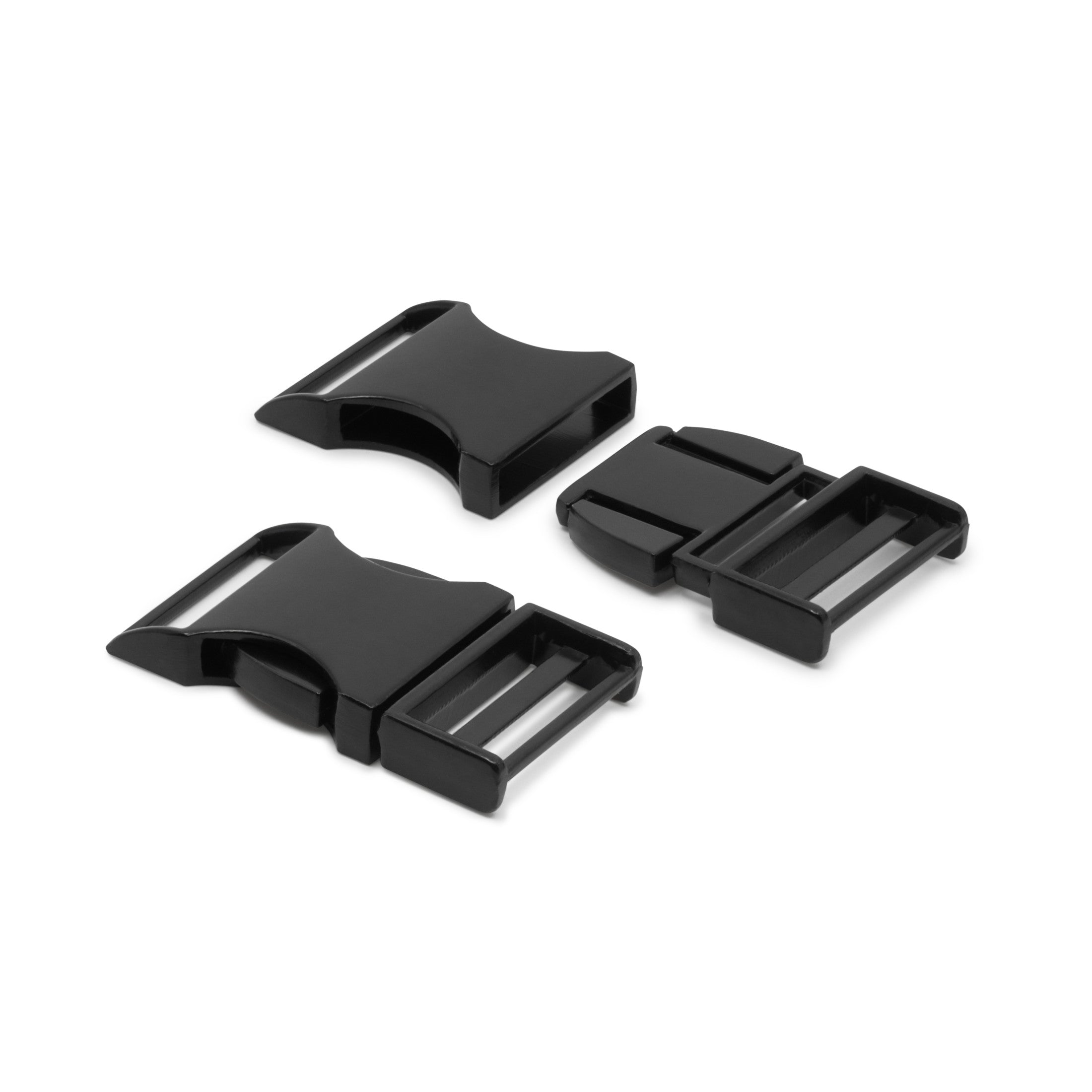 Dritz Fasteners Boucle Parachute Métal Noir 25 mm 490