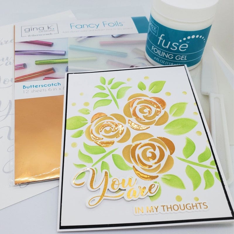 Gina K. Designs Fuse gel transfert foil transparent 118 ml