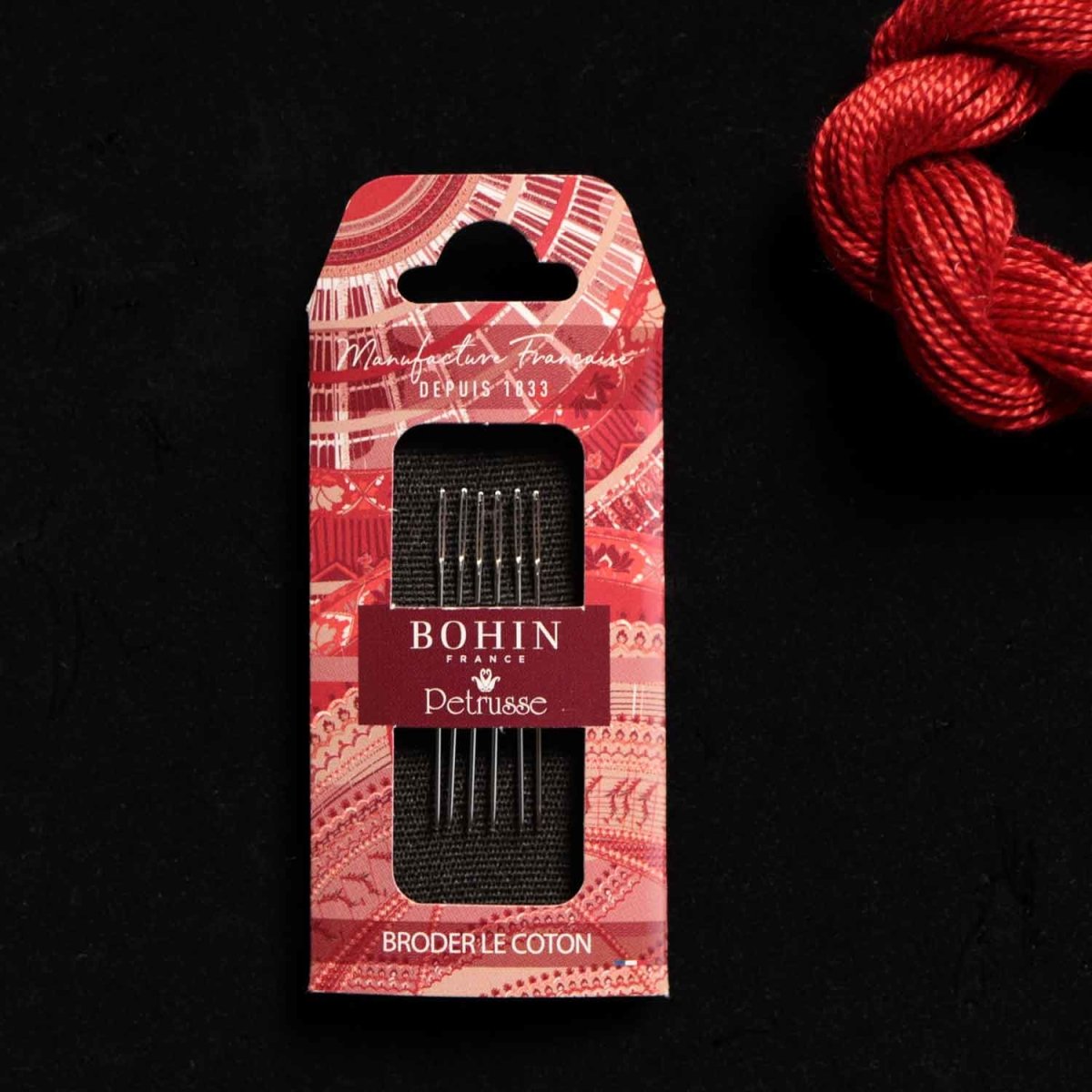 Bohin x Petrusse aiguilles à broder Broder la soie