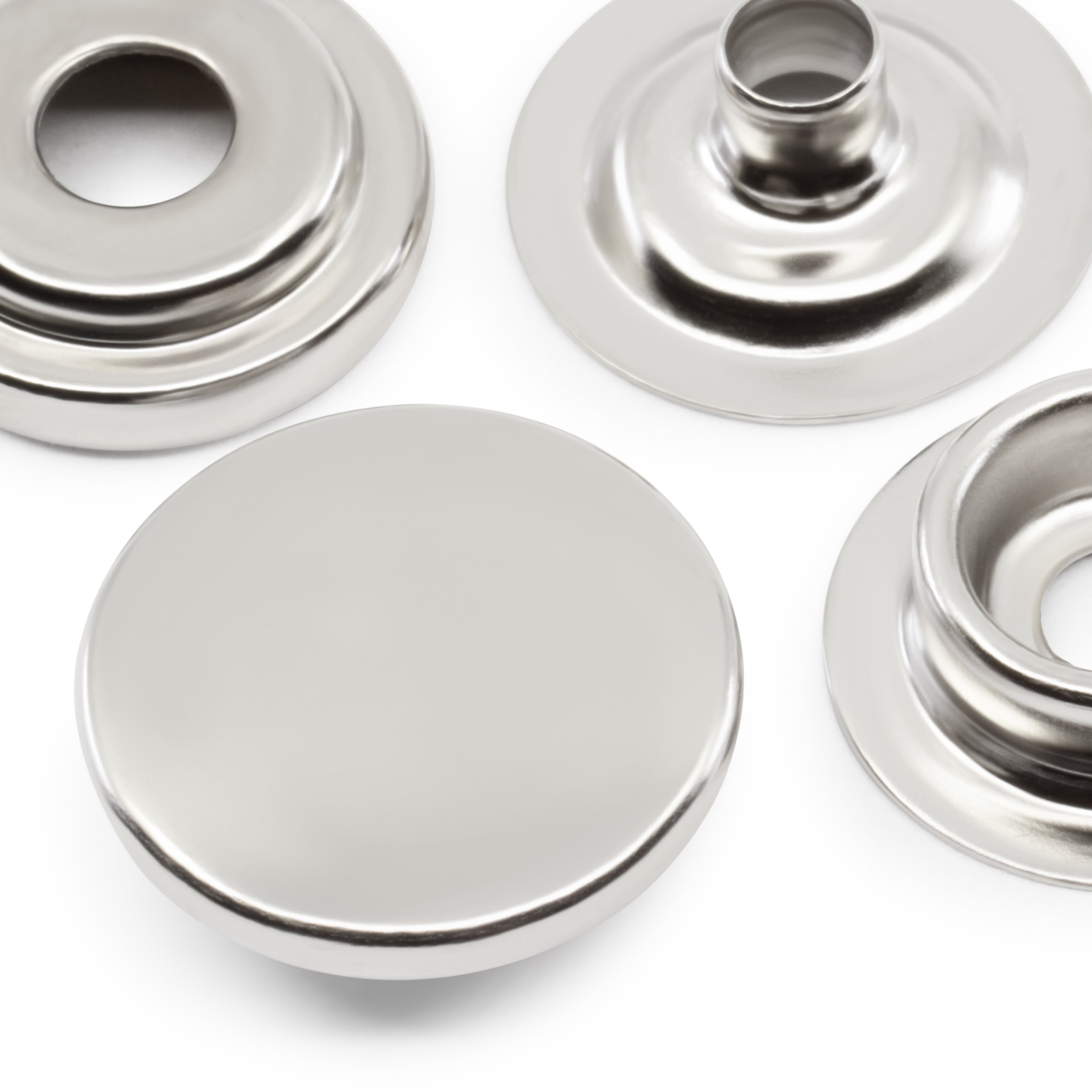 Dritz Fasteners Boutons pression robustes 15 mm 60 jeux